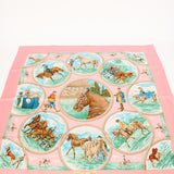 HERMES TØRKLÆDE LYSERØD