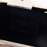 BALENCIAGA HARDCASE CLUTCH