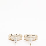 CHANEL CC PEARL STUDS