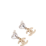 CHANEL CC HEART HANGERS