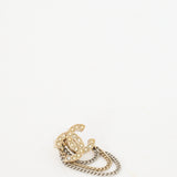CHANEL RHINESTONE STUD