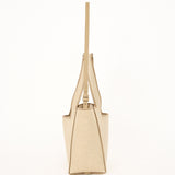 LOEWE FONT TWEED TOTE