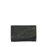 CHANEL CC CAVIAR WALLET
