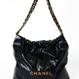 Chanel 22 leather tote