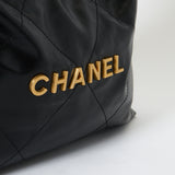 Chanel 22 leather tote