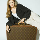 LOUIS VUITTON MONOGRAM CANVAS ALZER 70 TRUNK