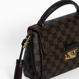 Louis Vuitton 2018 Damier Ebene Croisette satchel