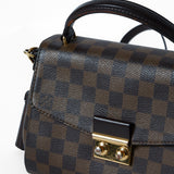 Louis Vuitton 2018 Damier Ebene Croisette satchel