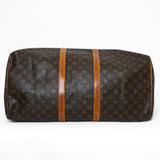 LOUIS VUITTON Monogram Keepall 55 Boston Bag