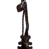 BAGCHARM BRUN BJØRN MED HJERTE CHARM