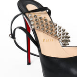 Christian Louboutin Levitagirl 120 Svart Läder spikklackar