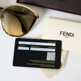 Fendi FF 0395/F/S - J5G GA Gold | Sunglasses