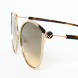 Fendi FF 0395/F/S - J5G GA Gold | Sunglasses