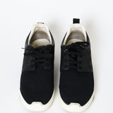 Louis Vuitton Black Damier Infini Leather And Mesh Fastlane Sneakers