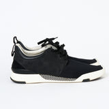 Louis Vuitton Black Damier Infini Leather And Mesh Fastlane Sneakers