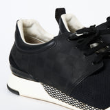 Louis Vuitton Black Damier Infini Leather And Mesh Fastlane Sneakers