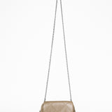 Calfskin Ultimate Stitch Mini Flap WOC Bag Gold