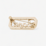 CHANEL LOGO BROUCHE