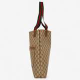 GUCCI GG SUPREME SHERRY TOTE BAG