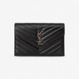 SAINT LAURENT CASSANDRA ENVELOPE CHAIN WALLET