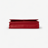 CHANEL CAMELLIA WALLET ON CHAIN