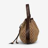 GUCCI GG CANVAS SHOULDER BAG