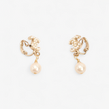 CHANEL PEARL CLIP ON EARRINGS
