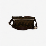 FENDI ZUCCA BELT WAIST BUM BAG