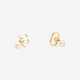 CHRISTIAN DIOR PETIT CD EARRINGS