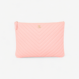 CHANEL CHEVRON CLUTCH