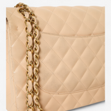 CHANEL MAXI JUMBO DOUBLE FLAP VÄSKA