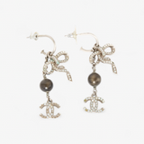 CHANEL BOW EARRINGS