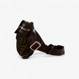 FENDI ZUCCA BELT WAIST BUM BAG