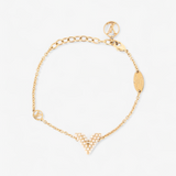 LOUIS VUITTON V PEARL BRACELET