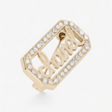 CHANEL LOGO BROUCHE