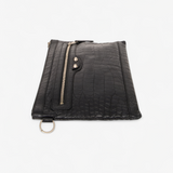 BALENCIAGA CROCO CLUTCH