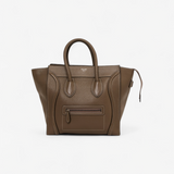 CELINE LUGGAAGE MICRO LEATHER TOTE