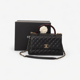 CHANEL LARGE FLAPBAG TOP HANDLE