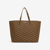 BALENCIAGA BB MONOGRAM LARGE TOTE SHOULDER BAG