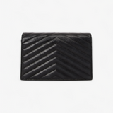 SAINT LAURENT CASSANDRA ENVELOPE CHAIN WALLET