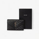 SAINT LAURENT CASSANDRA ENVELOPE CHAIN WALLET