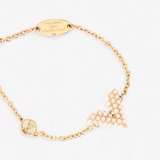 LOUIS VUITTON V PEARL BRACELET