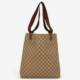 GUCCI GG SUPREME SHERRY TOTE BAG