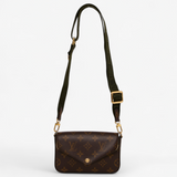 LOUIS VUITTON MULLTY POCHETTE FELICIE MONOGRAM BROWN