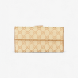 GUCCI GG CANVAS BIFOLD WALLET