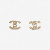 CHANEL RHINESTONE STUDS