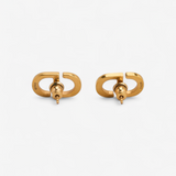 CHRISTIAN DIOR RHINESTONE STUDS