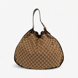 GUCCI GG CANVAS SHOULDER BAG