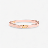 LOUIS VUITTON PINK LEATHER STRAP