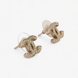 CHANEL CC RHINESTONE STUDS